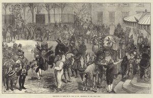 Fastelavn i Paris som det plejede at være, Procession of the Boeuf Gras